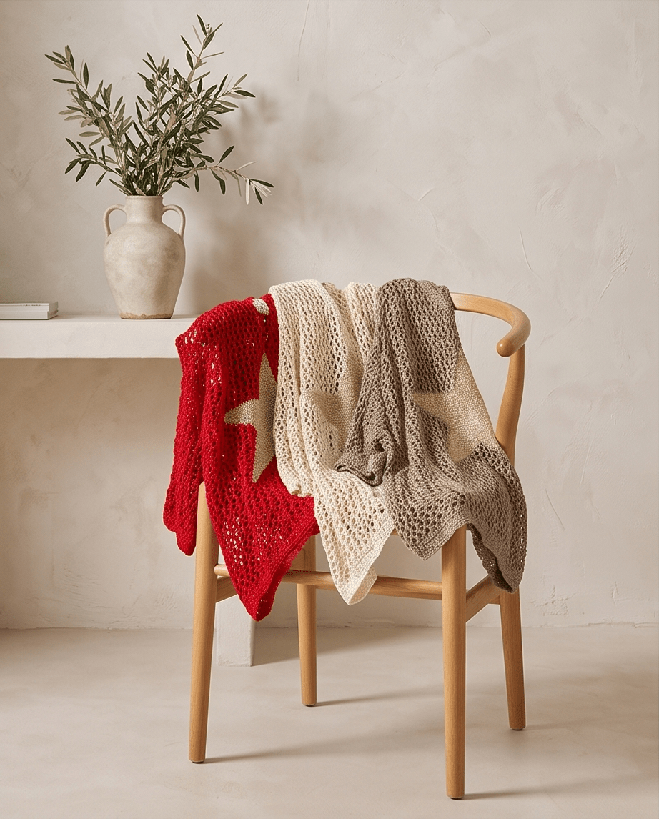 The Gold Star Crochet Sweater- Anicoletta's Boutique | Fashion Forward Luxury Women's Clothing