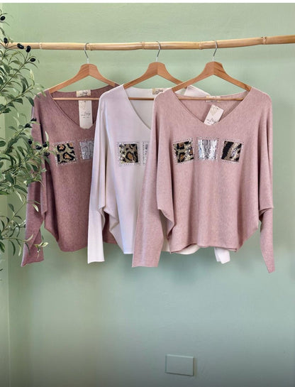 The Fuzzy Day and Night Sweater- Anicoletta's Boutique | Fashion Forward Luxury Women's Clothing