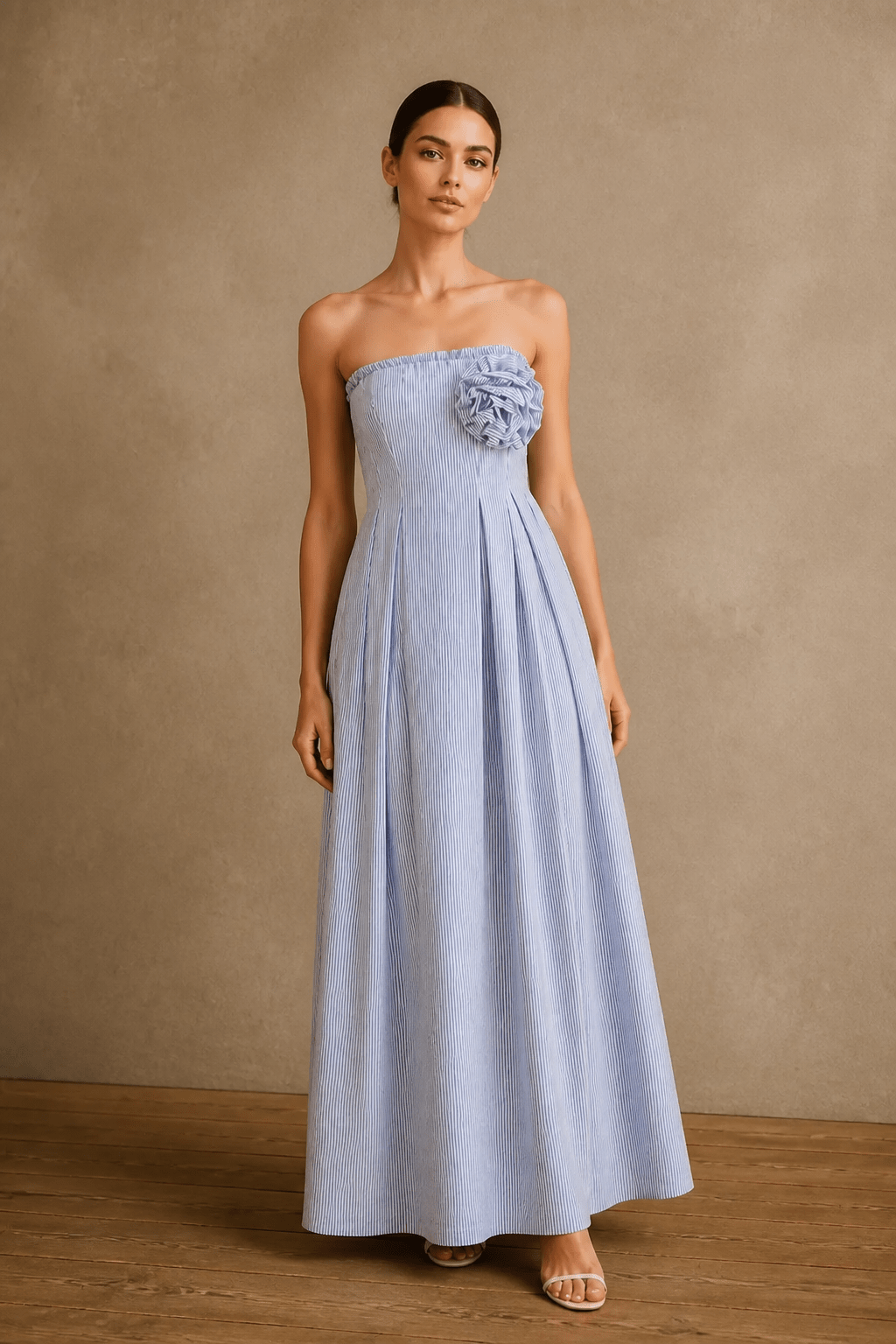 The Flower Maxi Dress- Anicoletta's Boutique | Fashion Forward Luxury Women's Clothing