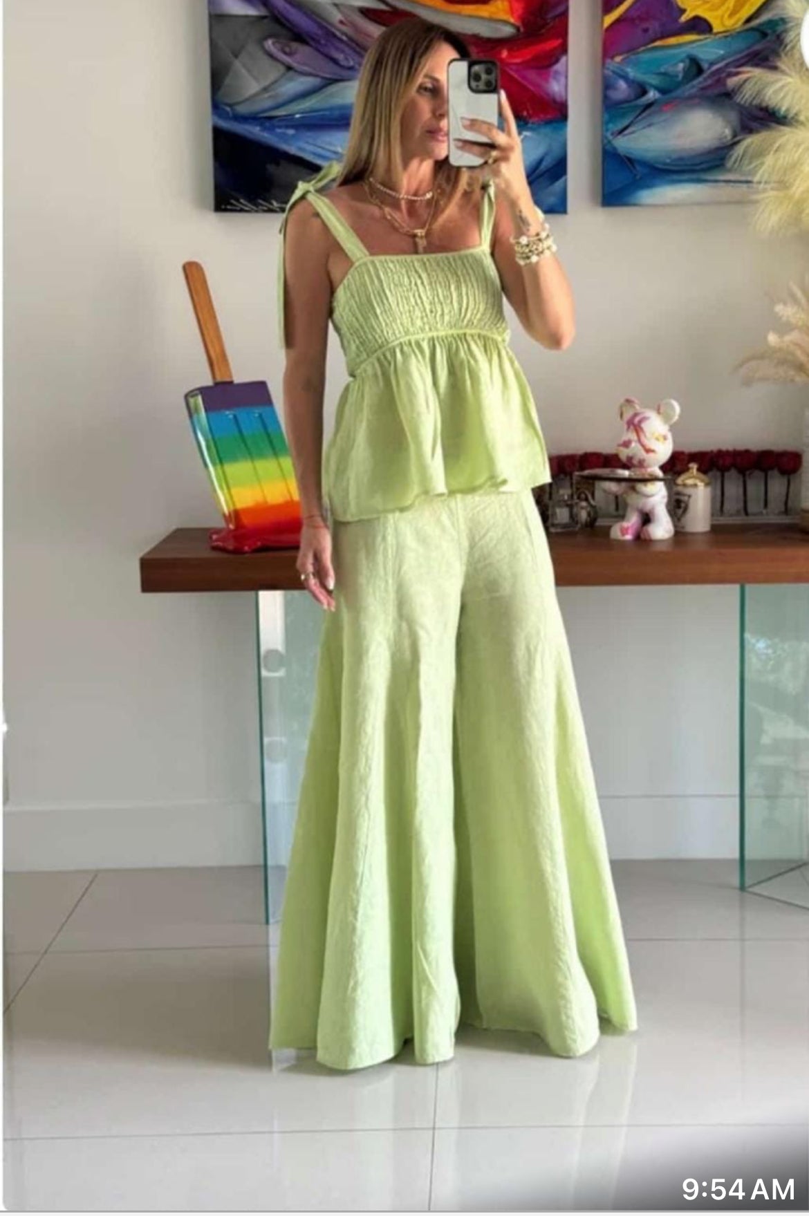 The Anicoletta’s Linen Set- Anicoletta's Boutique | Fashion Forward Luxury Women's Clothing