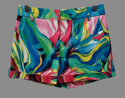 The OVI Color Palette Shorts- Anicoletta's Boutique | Fashion Forward Luxury Women's Clothing