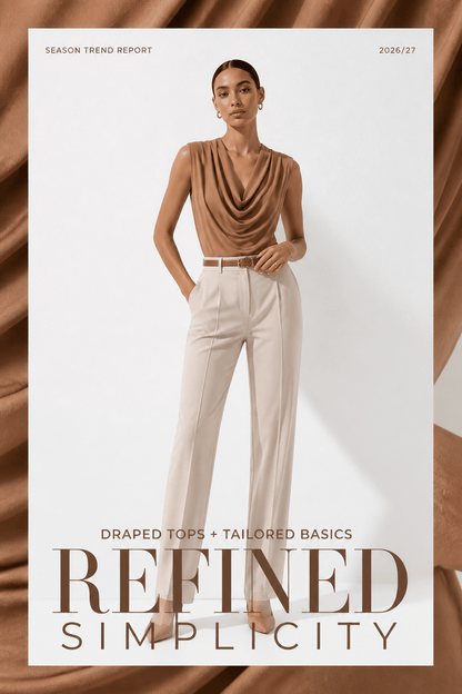 The Drape Cowl Neck Italian Top- Anicoletta's Boutique | Fashion Forward Luxury Women's Clothing