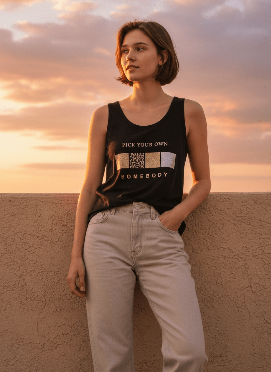 The “Pick Your Own Somebody Top- Anicoletta's Boutique | Fashion Forward Luxury Women's Clothing