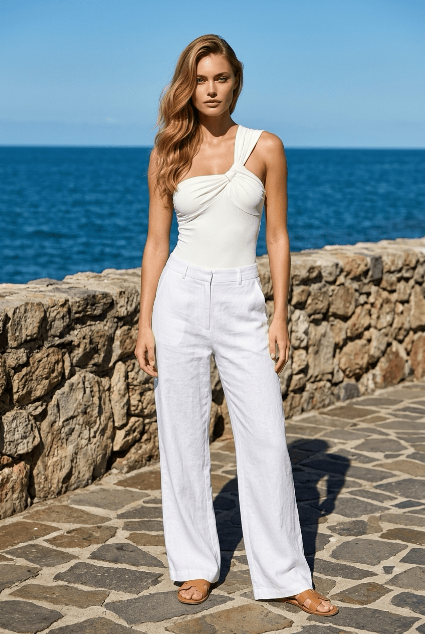 The Allison One Shoulder Bodysuit- Anicoletta's Boutique | Fashion Forward Luxury Women's Clothing
