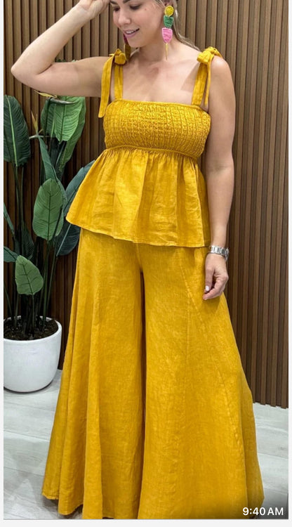 The Anicoletta’s Linen Set- Anicoletta's Boutique | Fashion Forward Luxury Women's Clothing