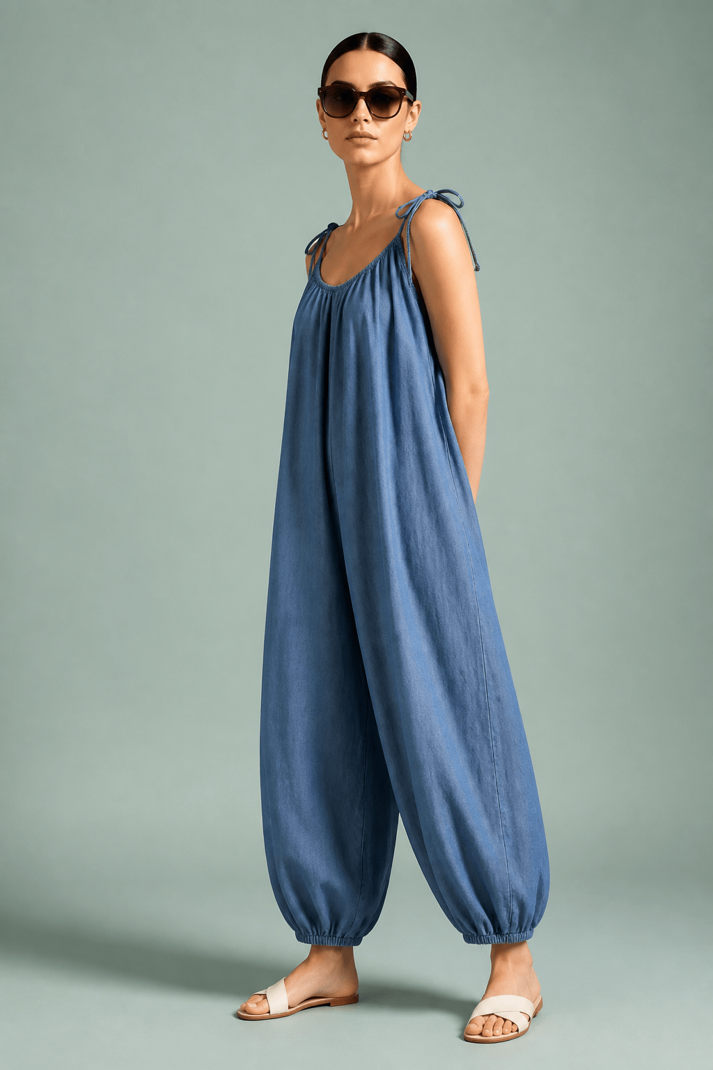 The Bubble Style Italian Jumpsuit- Anicoletta's Boutique | Fashion Forward Luxury Women's Clothing