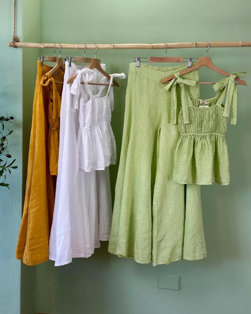 The Anicoletta’s Linen Set- Anicoletta's Boutique | Fashion Forward Luxury Women's Clothing