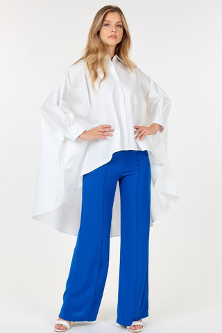 The CQ by CQ Double-Breasted Wide Leg Pants- Anicoletta's Boutique | Fashion Forward Luxury Women's Clothing