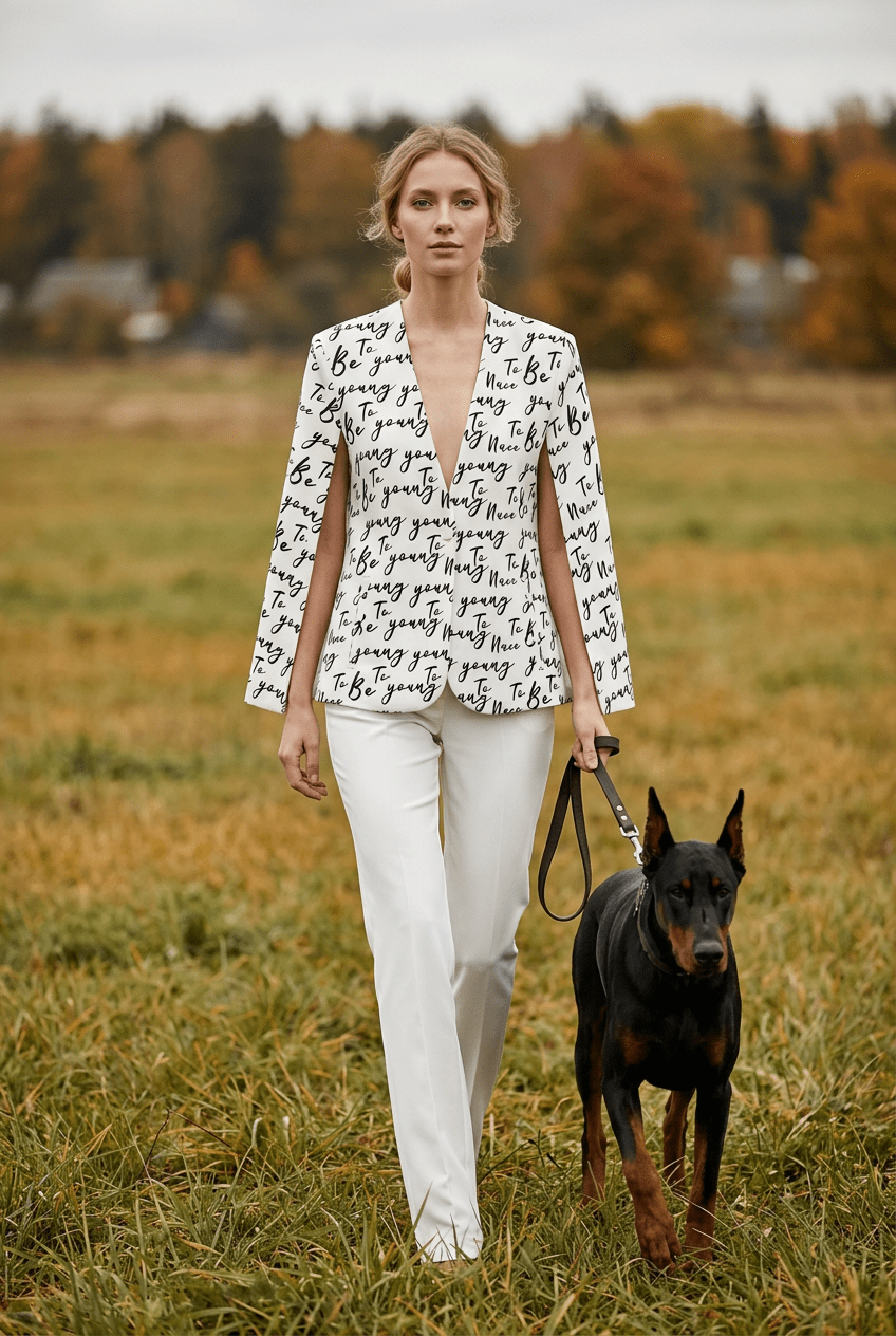 The OVI Cape Style Blazer- Anicoletta's Boutique | Fashion Forward Luxury Women's Clothing