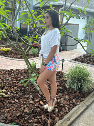 The OVI Summer Shorts- Anicoletta's Boutique | Fashion Forward Luxury Women's Clothing