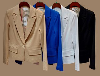 The OVI Spring Blazer- Anicoletta's Boutique | Fashion Forward Luxury Women's Clothing