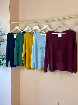 The All Stars Italian Sweater- Anicoletta's Boutique | Fashion Forward Luxury Women's Clothing