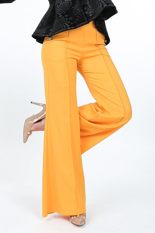 The CQ by CQ Double-Breasted Wide Leg Pants- Anicoletta's Boutique | Fashion Forward Luxury Women's Clothing