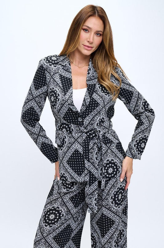 The OVI Black & White Set- Anicoletta's Boutique | Fashion Forward Luxury Women's Clothing