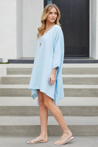 The Dolman Sleeve Italian Dress- Anicoletta's Boutique | Fashion Forward Luxury Women's Clothing