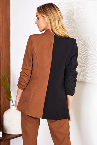 The Color Block Day to Night Blazer- Anicoletta's Boutique | Fashion Forward Luxury Women's Clothing