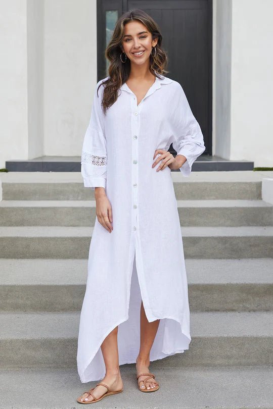 The Sunday Flea Market Dress- Anicoletta's Boutique | Fashion Forward Luxury Women's Clothing