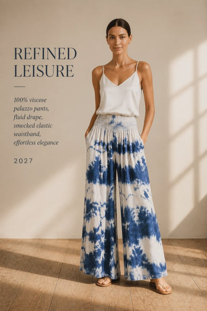 The Italian Tie-Dye Palazzo Pants