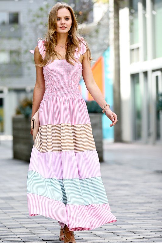 The Cali Summer Maxi Dress- Anicoletta's Boutique | Fashion Forward Luxury Women's Clothing