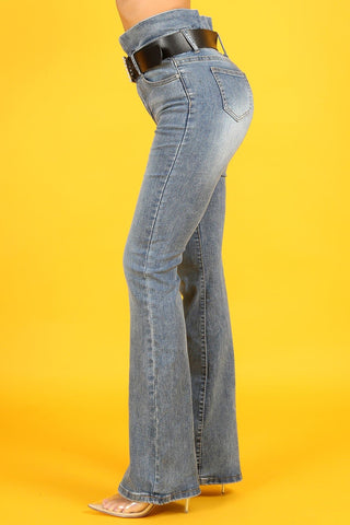 The High Waisted Jeans- Anicoletta's Boutique | Fashion Forward Luxury Women's Clothing