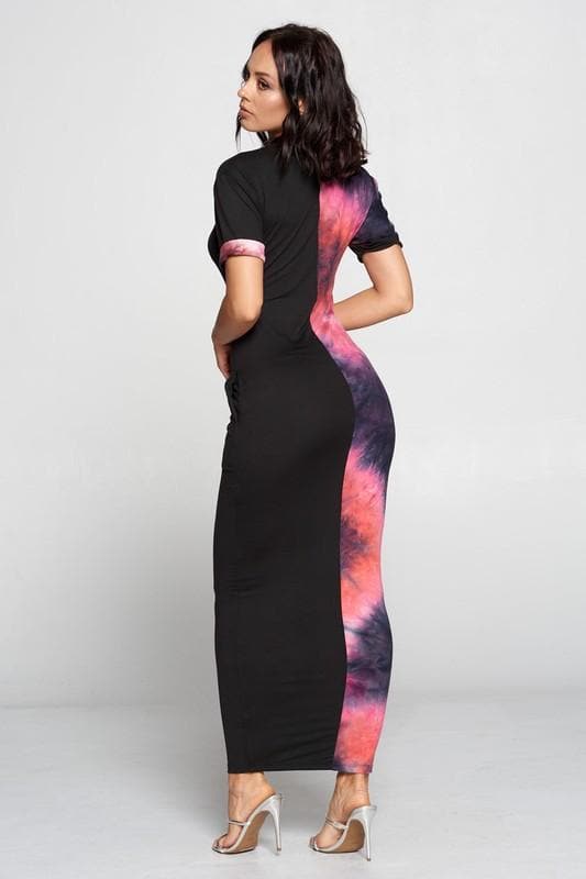 Anicoletta's Tie Dye Maxi Dress- Anicoletta's Boutique | Fashion Forward Luxury Women's Clothing