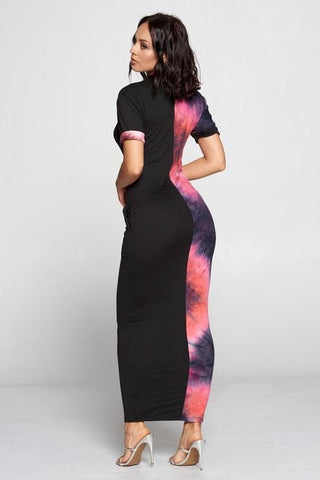 Anicoletta's Tie Dye Maxi Dress- Anicoletta's Boutique | Fashion Forward Luxury Women's Clothing