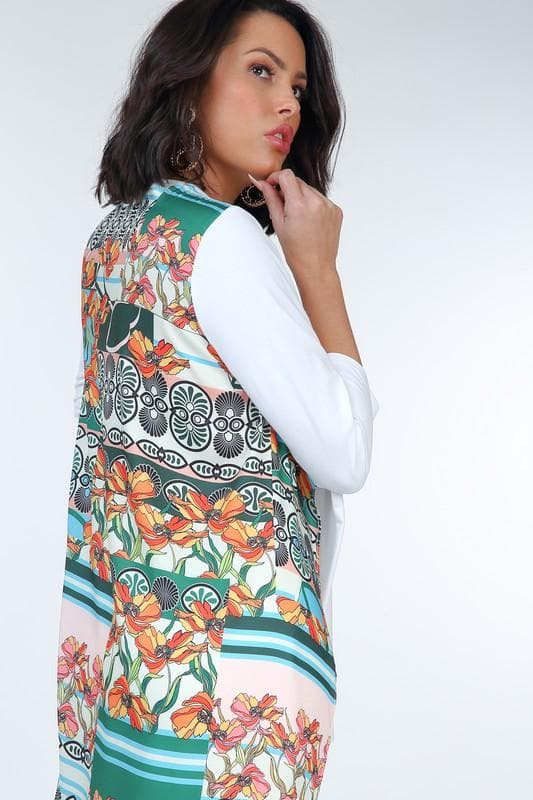 The CQ by CQ Asymmetrical High Low Top- Anicoletta's Boutique | Fashion Forward Luxury Women's Clothing