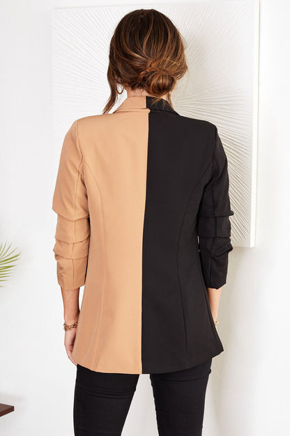 The Color Block Day to Night Blazer- Anicoletta's Boutique | Fashion Forward Luxury Women's Clothing
