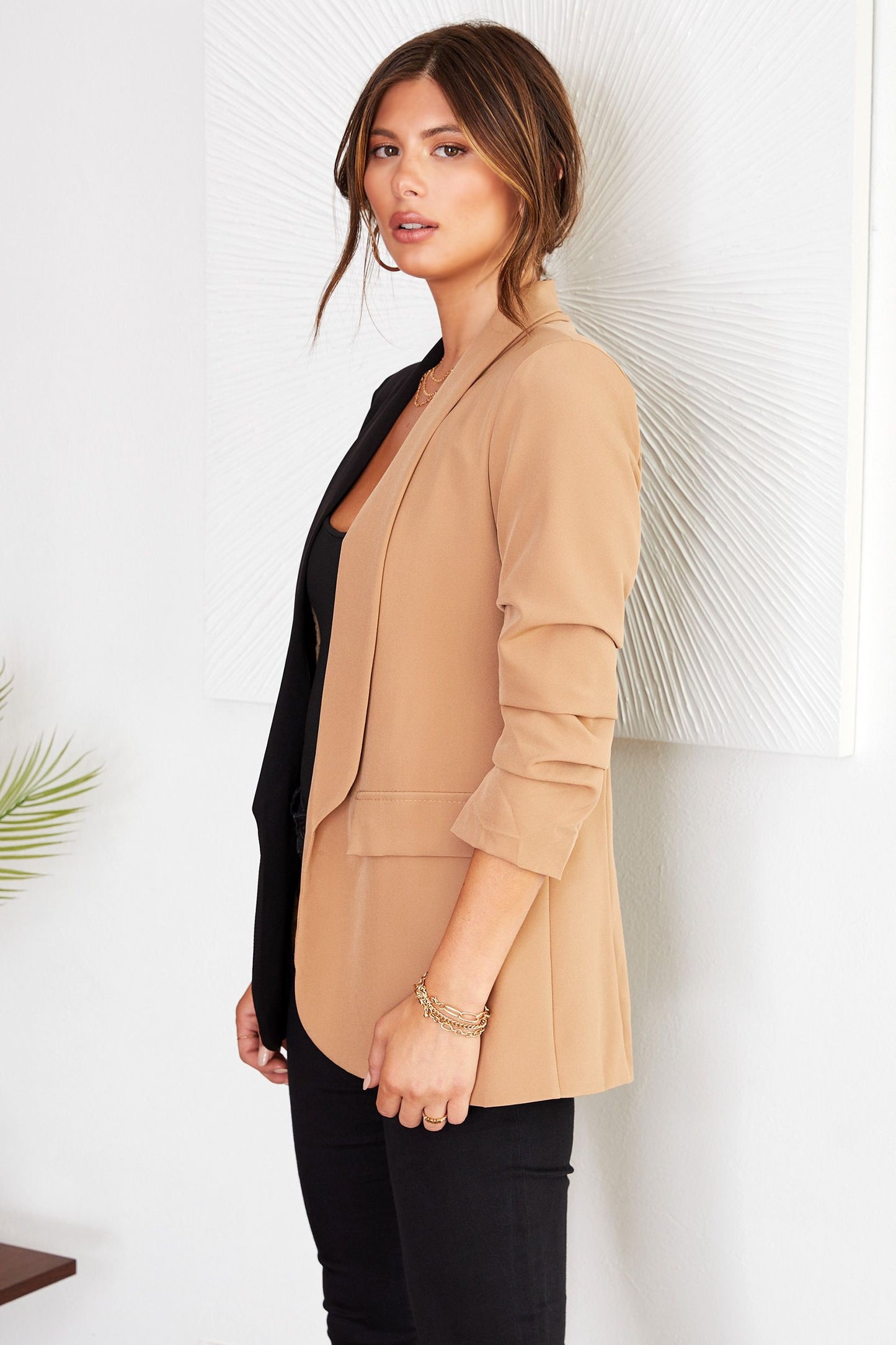 The Color Block Day to Night Blazer- Anicoletta's Boutique | Fashion Forward Luxury Women's Clothing