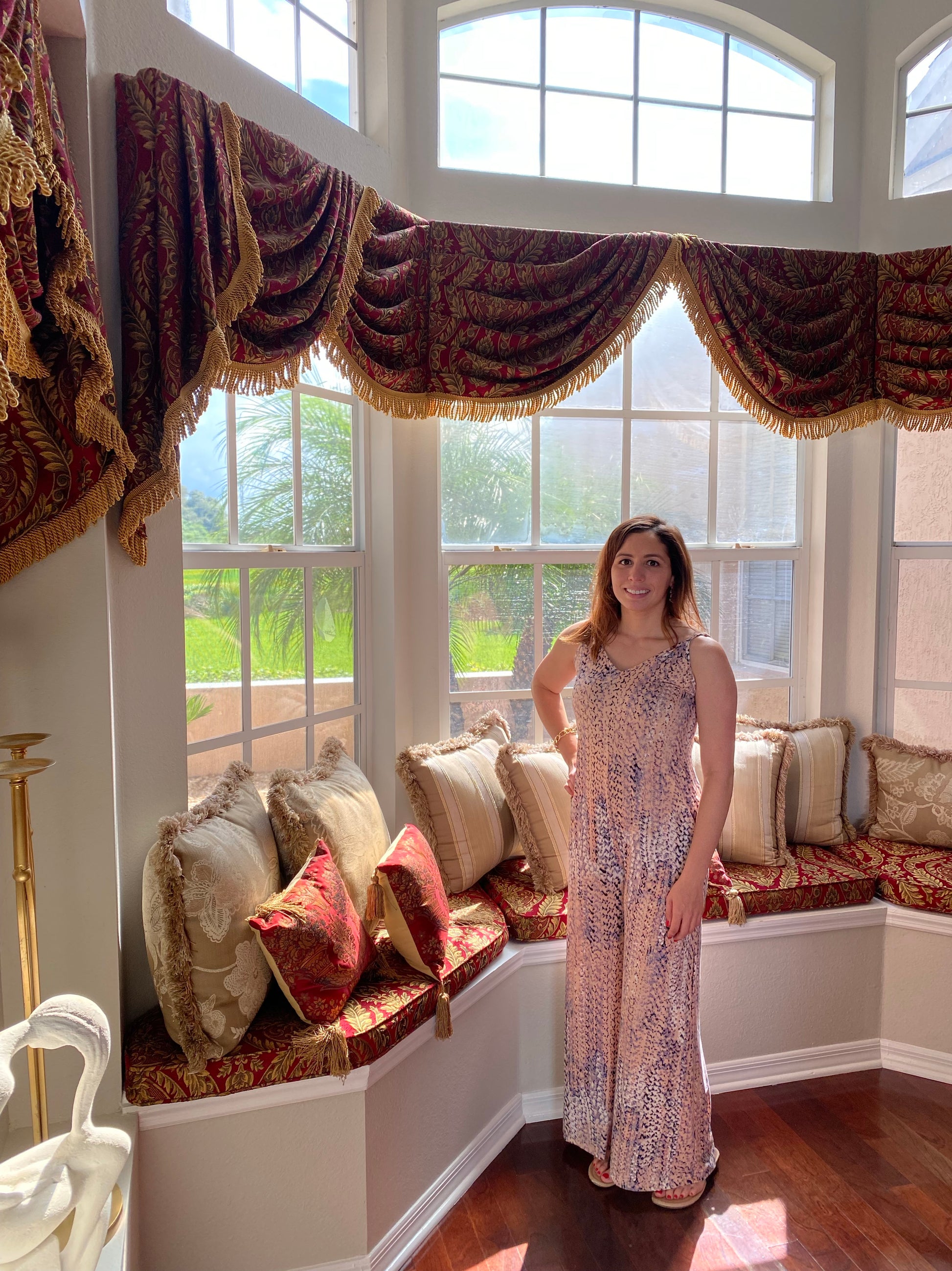 The Spaguetti Strap Wide Leg Jumpsuit- Anicoletta's Boutique | Fashion Forward Luxury Women's Clothing