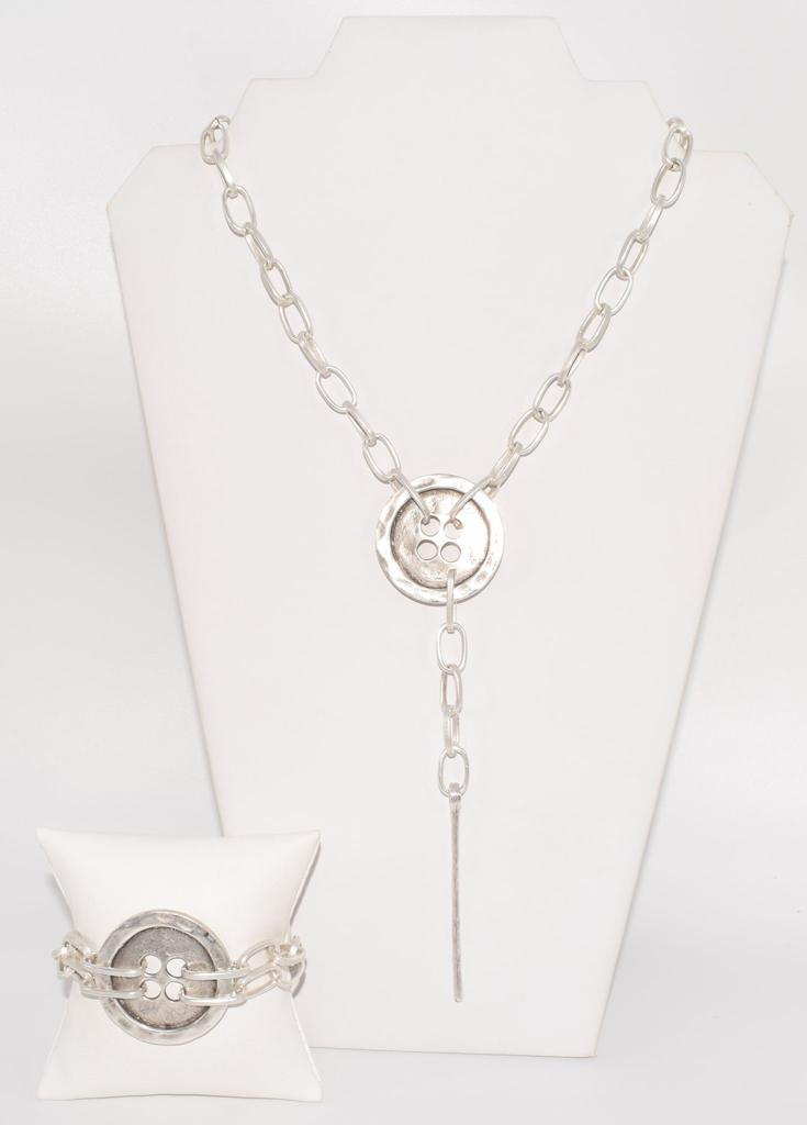 Button & Needle Turkish Necklace Only- Anicoletta's Boutique | Fashion Forward Luxury Women's Clothing