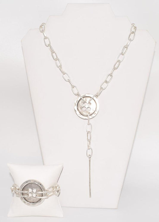 Button & Needle Turkish Necklace Only- Anicoletta's Boutique | Fashion Forward Luxury Women's Clothing