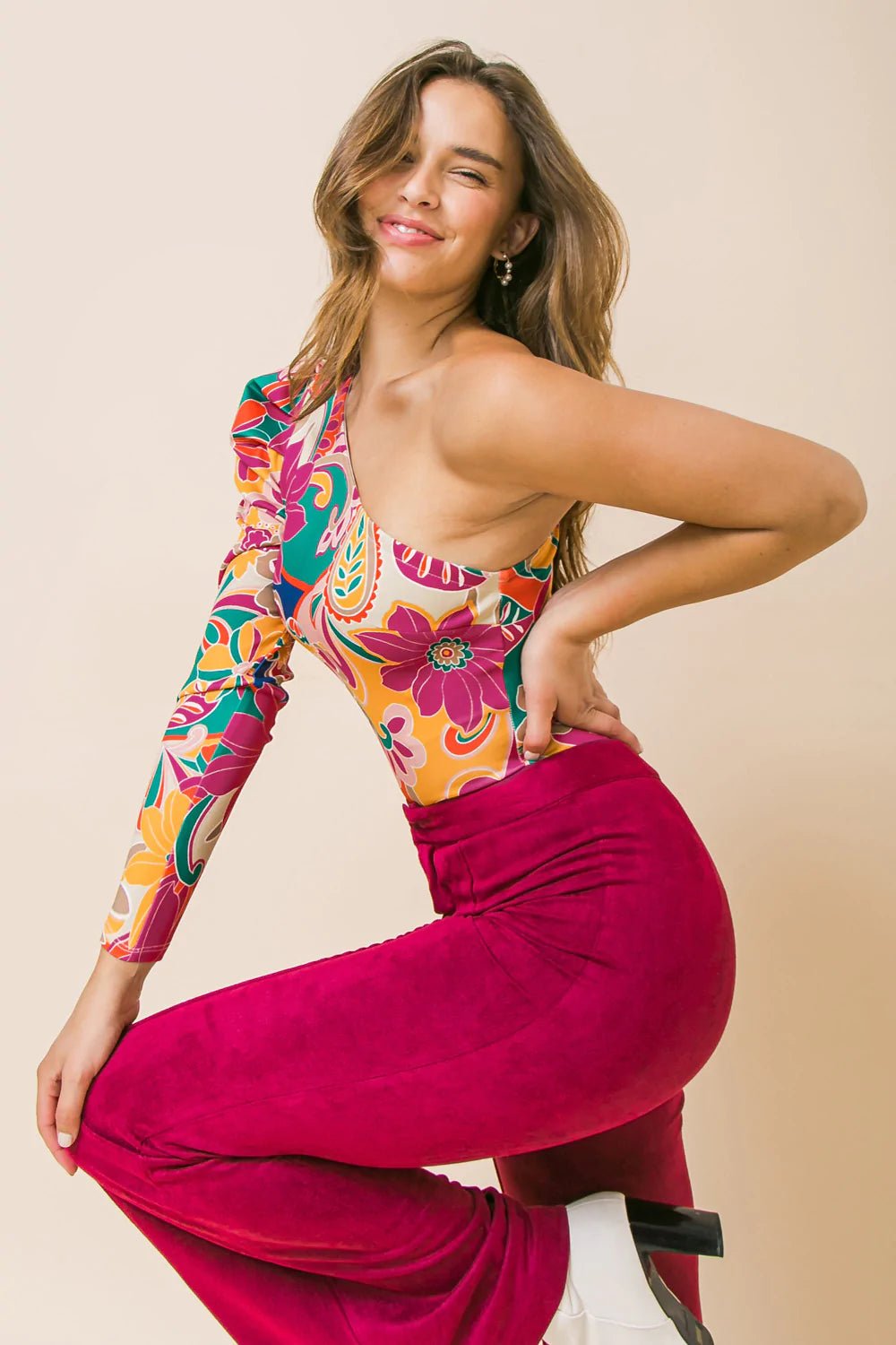 The High Expectations Bodysuit- Anicoletta's Boutique | Fashion Forward Luxury Women's Clothing