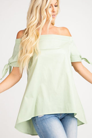 The Anicoletta's Off Shoulder Top- Anicoletta's Boutique | Fashion Forward Luxury Women's Clothing