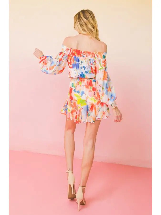 Love At First Sight Woven Romper- Anicoletta's Boutique | Fashion Forward Luxury Women's Clothing