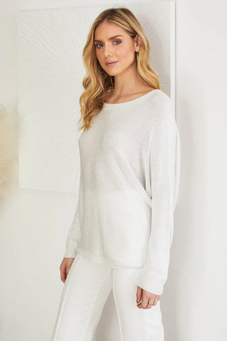 The Back Zipper Knit Sweater- Anicoletta's Boutique | Fashion Forward Luxury Women's Clothing