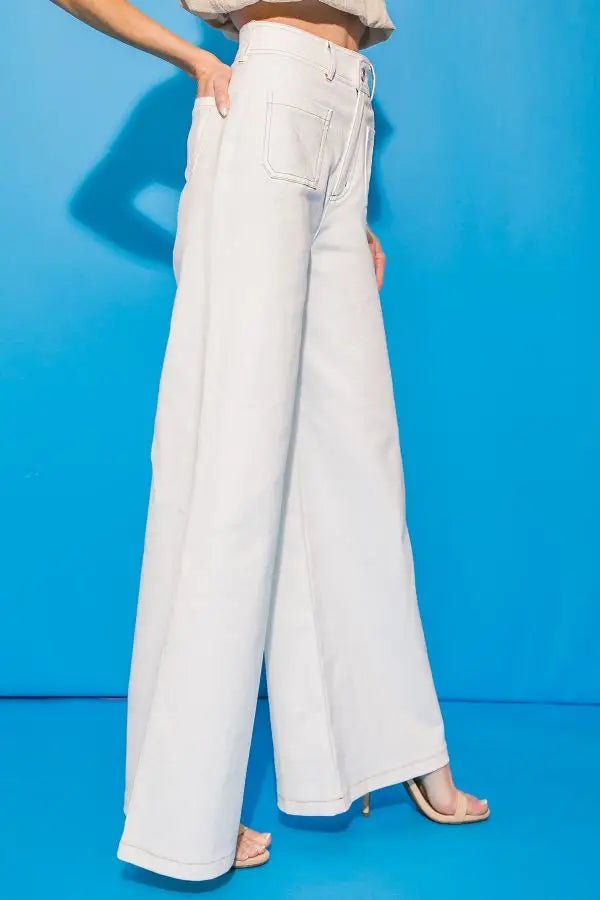 The Camila Flare Pant- Anicoletta's Boutique | Fashion Forward Luxury Women's Clothing