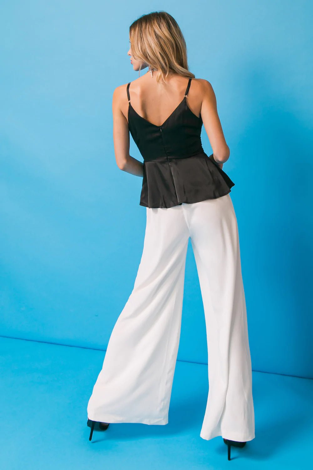 The Picture to Burn Jumpsuit- Anicoletta's Boutique | Fashion Forward Luxury Women's Clothing
